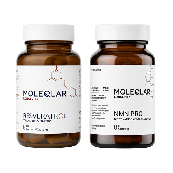Πακέτο NMN και Resveratrol σε κάψουλες - 2 μήνες