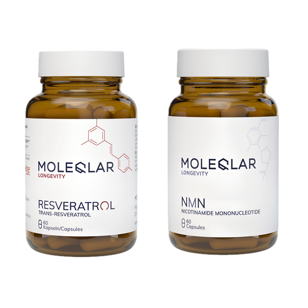 Πακέτο NMN και Resveratrol σε κάψουλες - 2 μήνες