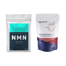 Πακέτο NMN και Resveratrol σε σκόνη - 2 μήνες